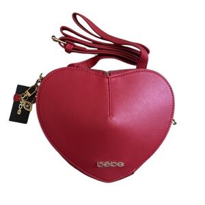 Red Heart Crossbody Bag